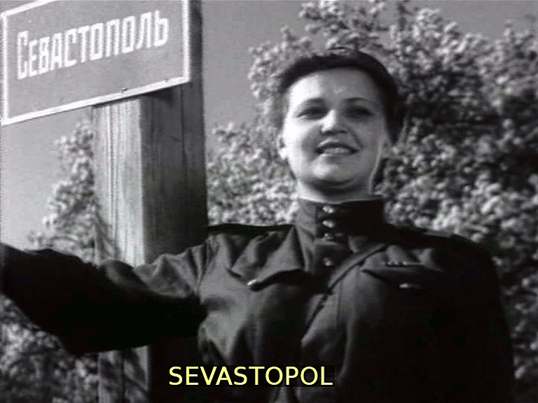Bild ur filmen Tredje slaget (Третий удар, 1948)