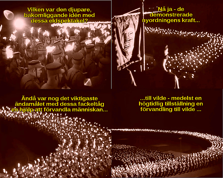 Bild ur filmen &laquo;Vanlig fascism 2&raquo;