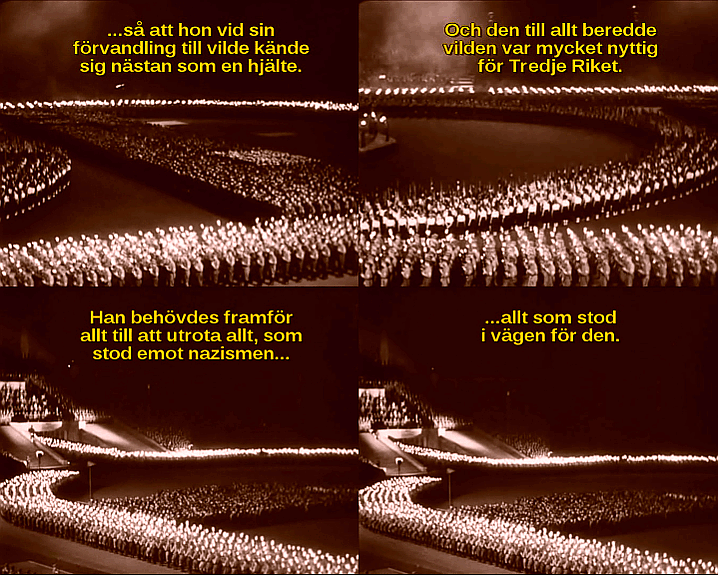 Bild ur filmen &laquo;Vanlig fascism 2&raquo;