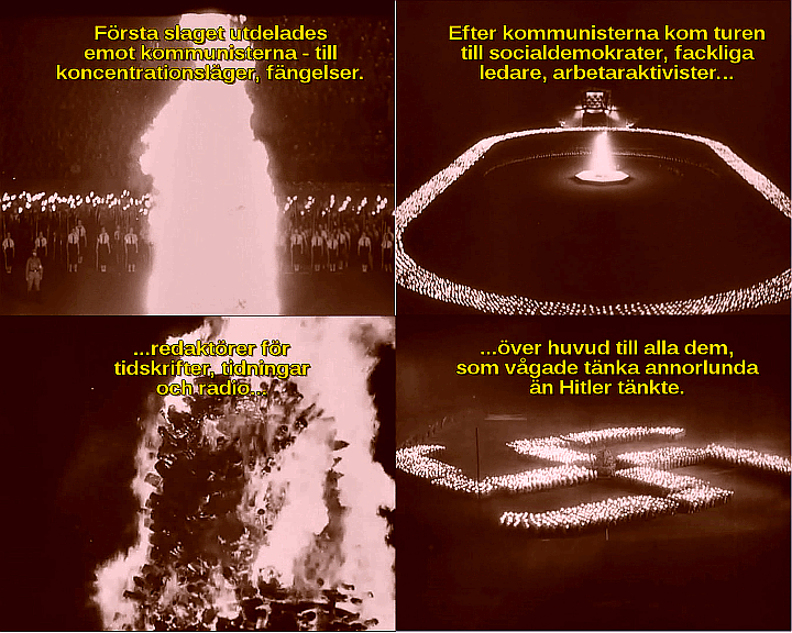 Bild ur filmen &laquo;Vanlig fascism 1&raquo;