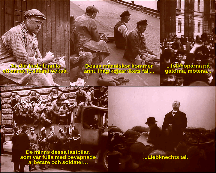 Bild ur filmen &laquo;Vanlig fascism 2&raquo;