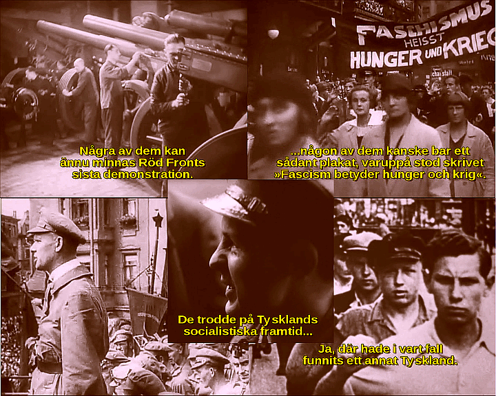 Bild ur filmen &laquo;Vanlig fascism 2&raquo;