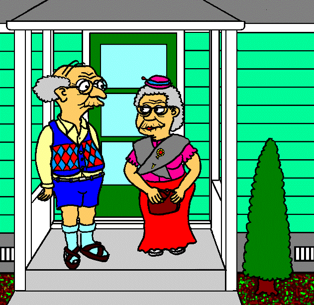 The Finklesteins at home