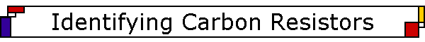 Identifying Carbon Resistors