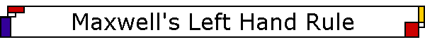 Maxwell's Left Hand Rule