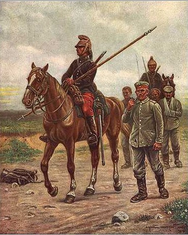French Dragoons of the Guard in the world war I