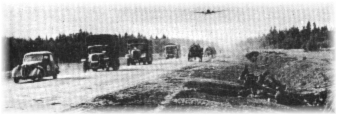 N�vgorod ha ca�do. Camiones y aviones siguen el camino trazado por las divisiones blindadas. La suerte de leningrado parece decidida.