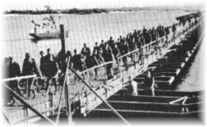 Septiembre de 1941. Pontones sobre el Dni�per.