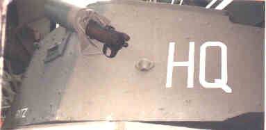 Turret, showing smoke projector