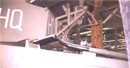 Turret showing aerial mount