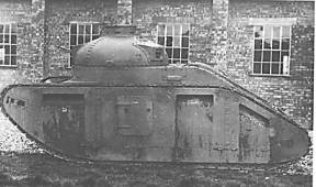 Vickers 
      Light Tank 1921, No 1
