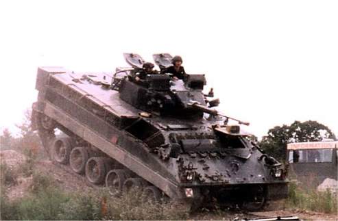 Warrior at Bovington Tankfest 2002