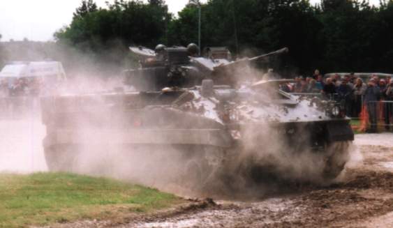 Warrior at Tankfest 2002