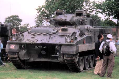 Warrior at Tankfest 2002