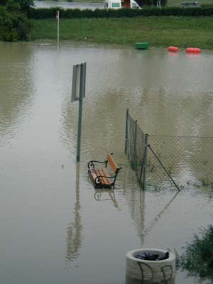 Nussdorfer Spitz in Wien, Sommer 2002