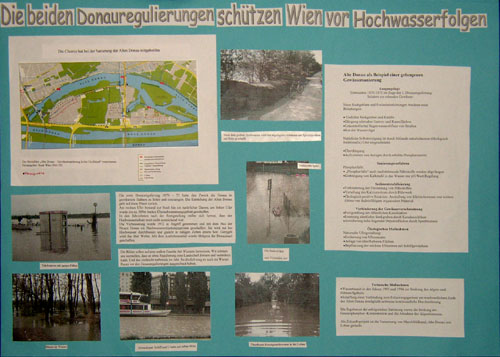 Plakat "Donauregulierung"
