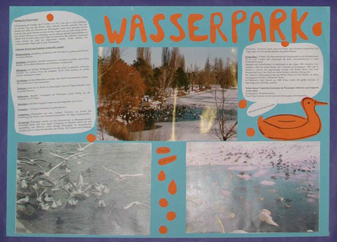 Plakat "Wasserpark"