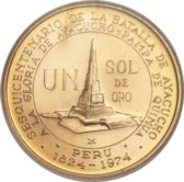 [1 Sol aus Gold 1974]