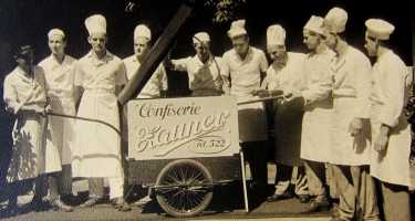 [Confiserie Zauner, Personal um 1900]