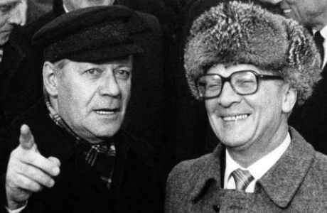 [gute Freunde kann niemand trennen - die obersten Dienstherren von M.&M.]