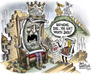 [Karikatur von Ben Garrison]