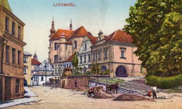 [Leitomischl, Postkarte]