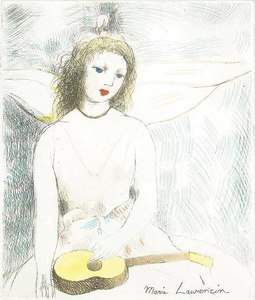 [Une aquarelle de Marie Laurencin]