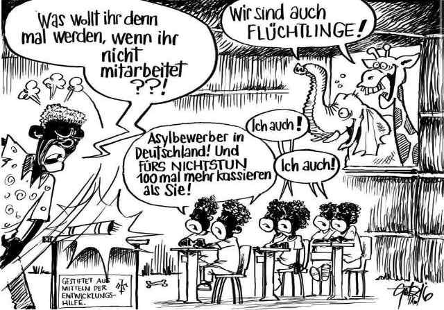 [Karikatur von G. Wiedenroth 2016]