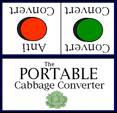 Portable Cabbage Converter