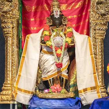 Sri Hanuman of Sri Srinivasa Perumal Temple, Singapore. courtesy: Singaore Govt official site HEB