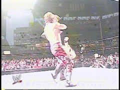 Y2J hits HBK with Sweet Chin Music!