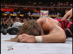 After the Match of the Night HBK is declared the winner and rightly so!