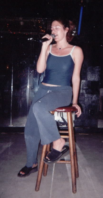 Straight girl-- great singer!