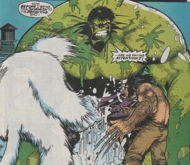 Hulk vs. Wendigo IV