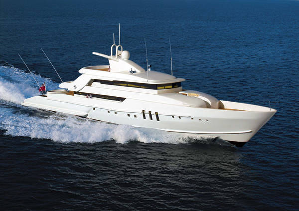 Triple-deck Peene Werft 52 metre motor yacht