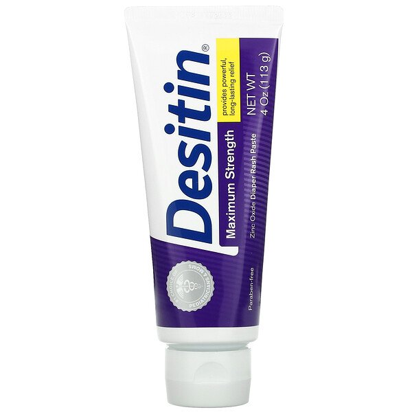 Desitin‏, معجون طفح الحفاضات، القوة العظمى، 4 أوقية (113 ج)