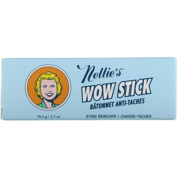 Nellie's‏, واو ستيك، مزيل البقع، 2.7 أوقية (76.5 جم)