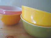 きれいなカラーボウル