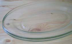 Pyrex oval platters