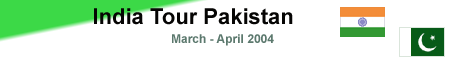 India Tour Pakistan