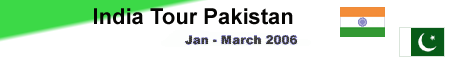 India Tour Pakistan 2006