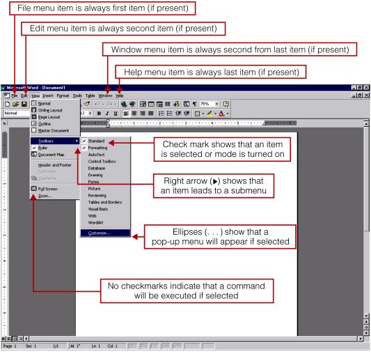 Dialogue Design Issues in Graphical Environment.