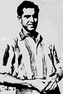 Francisco Campos, delantero internacional del Atl�tico Aviaci�n (1939-1947)
