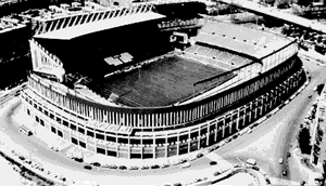 Estadio del Manzanares. Inagurado el 2 de octubre de 1966