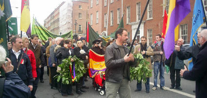 Leaving the Garden of Remembrance.