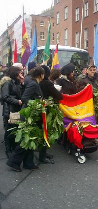 Parade gets ready to start off