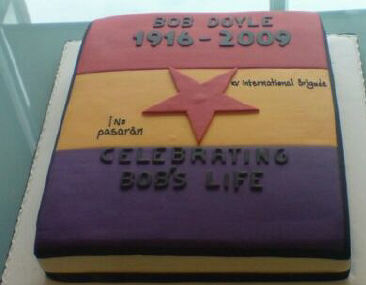 A friend baked this marvellous celebration cake.