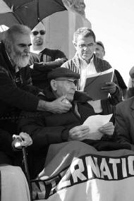 Bob at the Feb. 2008 Jarama Commemorations.