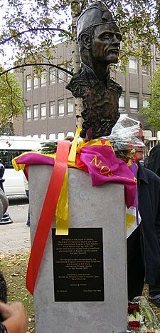 The Belfast memorial, 13th October 2007.