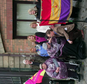 Bob Doyle speaking in Writers' Square. - Nov. 8th 2008